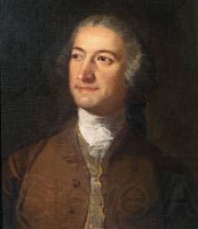 Richard Wilson Portrait of Francesco Zuccarelli (1702-1788), Italian painter Norge oil painting art